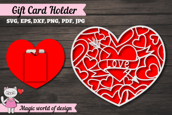 Download Valentines Gift Card Holder Svg - Card Collection