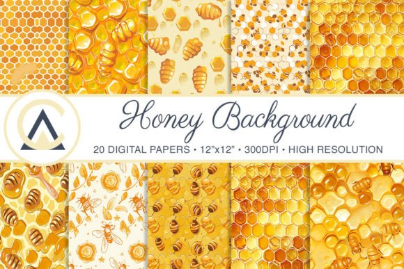 Download Honeycomb Honey Bee Background Seamless - Background seamless Collection