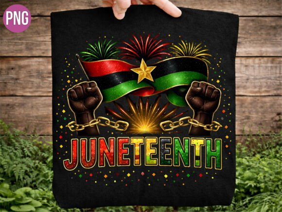 Download : Juneteenth Flag Broken Chains Art PNG - Juneteenth Collection