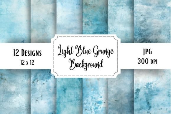 Download Light Blue Grunge Background - Light blue Collection