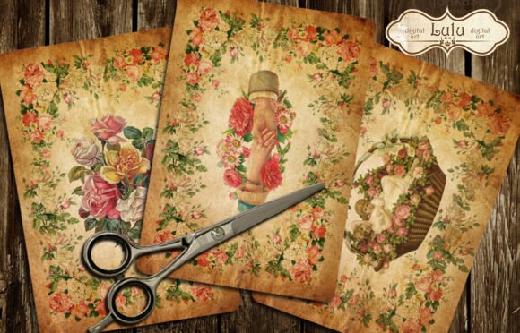 Download Vintage Emphera [1 Sheet - 4 Cards] - Card Collection