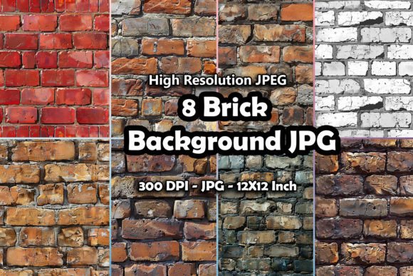 Download 8 Brick Background Seamless Pattern JPG - Background seamless Collection